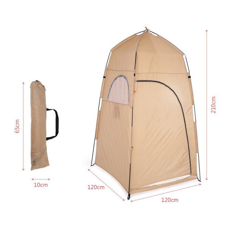Portable Easy-Setup Changing Tent for Bathing, Bird Watching, Fishing, Toilet Use; Warm and Light-Blocking Single
Portable Easy-Setup Changing Tent for Bathing, Bird Watching, Fishing, Toilet Use; Warm and Light-Blocking Single