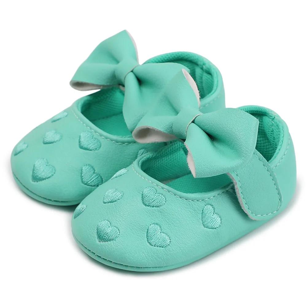 Newborn Girls Shoes PU Leather Princess Shoes Baby Girls Baby Embroidery love Bow Footwear Soft Soled Infant Toddler Kid Shoes 20
Newborn Girls Shoes PU Leather Princess Shoes Baby Girls Baby Embroidery love Bow Footwear Soft Soled Infant Toddler Kid Shoes 20