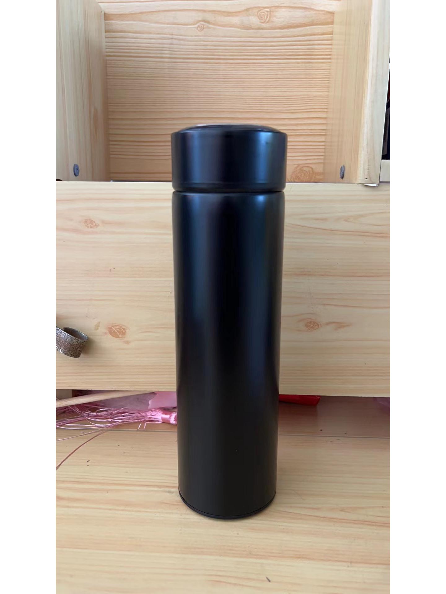 Термокружка с градиентным цветом - нержавеющая сталь 304, дисплей температуры, стильный подарок для девушек и студентов 480ml