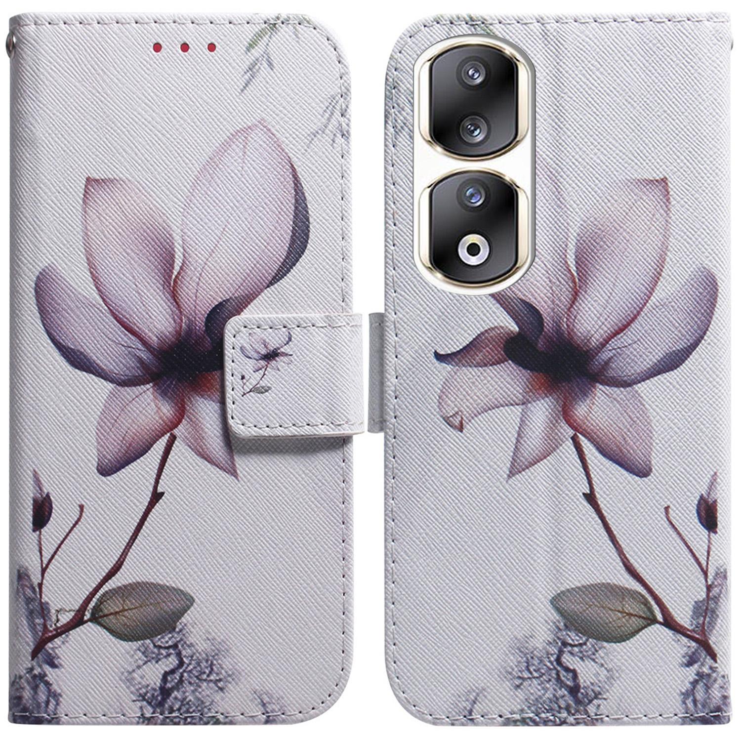 For Honor 90 Pro PU Leather Stand Anti-drop Phone Case Pattern Printing Wallet Cover Pink Flower
For Honor 90 Pro PU Leather Stand Anti-drop Phone Case Pattern Printing Wallet Cover Pink Flower