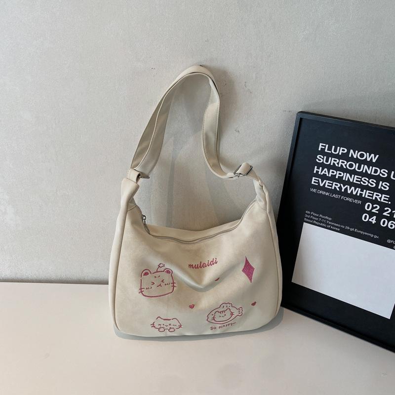 Повседневная сумка-тоут и кроссбоди из мягкой кожи в корейском стиле - Модный дизайн для студентов и поездок на работу, 2025 Without Pendant грязно-белый
Повседневная сумка-тоут и кроссбоди из мягкой кожи в корейском стиле - Модный дизайн для студентов и поездок на работу, 2025 Without Pendant грязно-белый