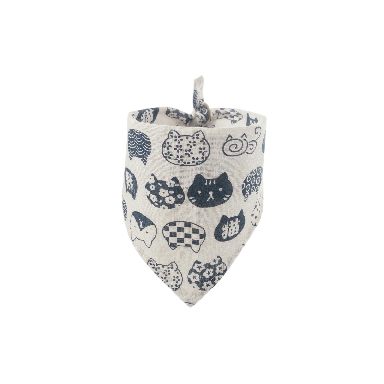Pet Bandana Cotton Linen Triangle Scarf Adjustable Neck Wrap for Small Medium Large Pets with Cat Pattern Design One Size
Pet Bandana Cotton Linen Triangle Scarf Adjustable Neck Wrap for Small Medium Large Pets with Cat Pattern Design One Size