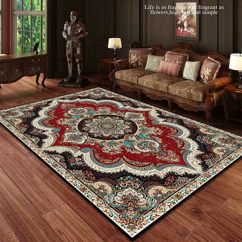 Vintage Large Area Rug Bohemian Style Print Non-Slip Wear-resistant Carpet for Living Room Bedroom Soft Floor Mat Home Decorate 40X60CM
Vintage Large Area Rug Bohemian Style Print Non-Slip Wear-resistant Carpet for Living Room Bedroom Soft Floor Mat Home Decorate 40X60CM