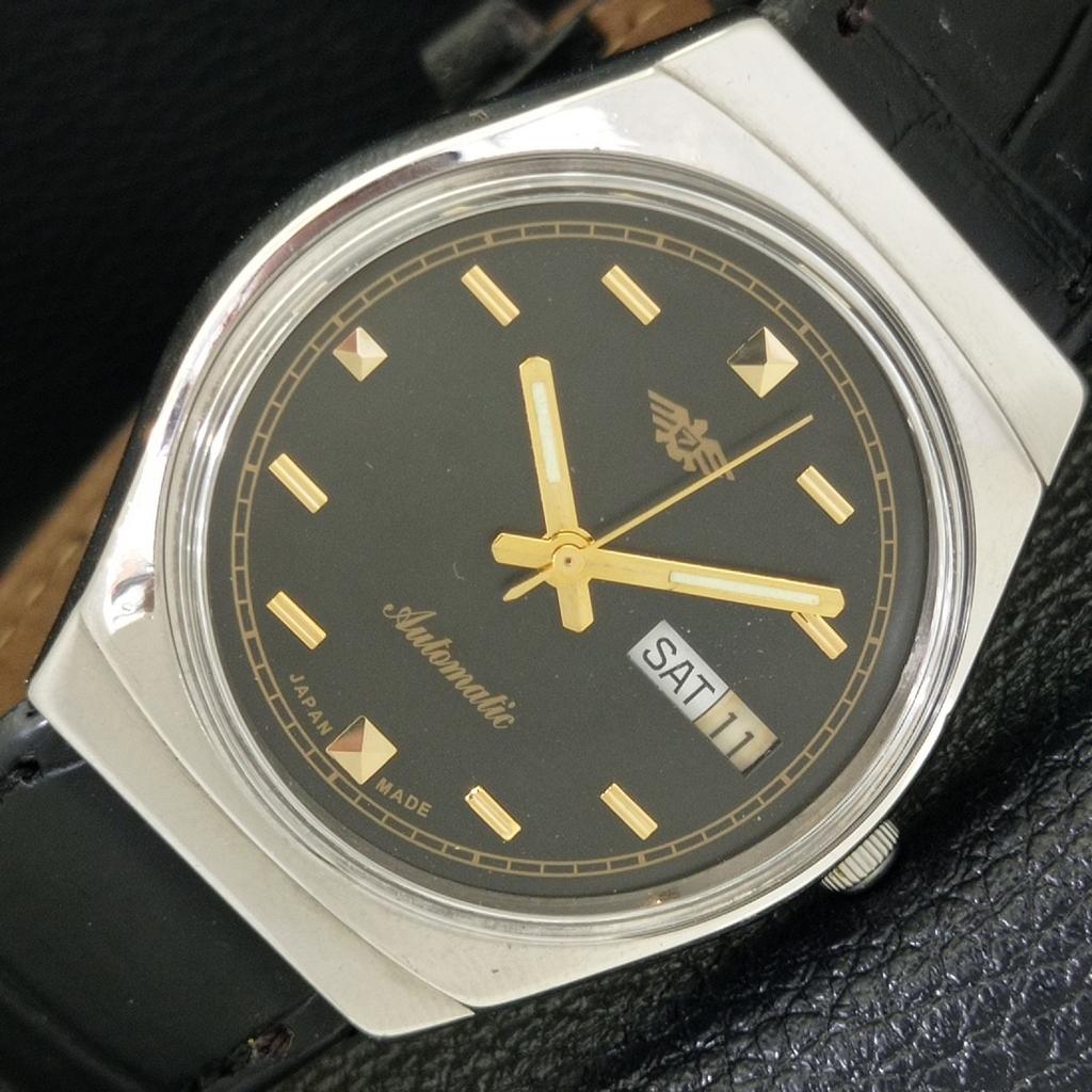 JAPAN VINTAGE CITIZEN AUTOMATIC 8200 MENS BLACK COLOR DIAL WATCH a500242-2 R151b-a500242
JAPAN VINTAGE CITIZEN AUTOMATIC 8200 MENS BLACK COLOR DIAL WATCH a500242-2 R151b-a500242