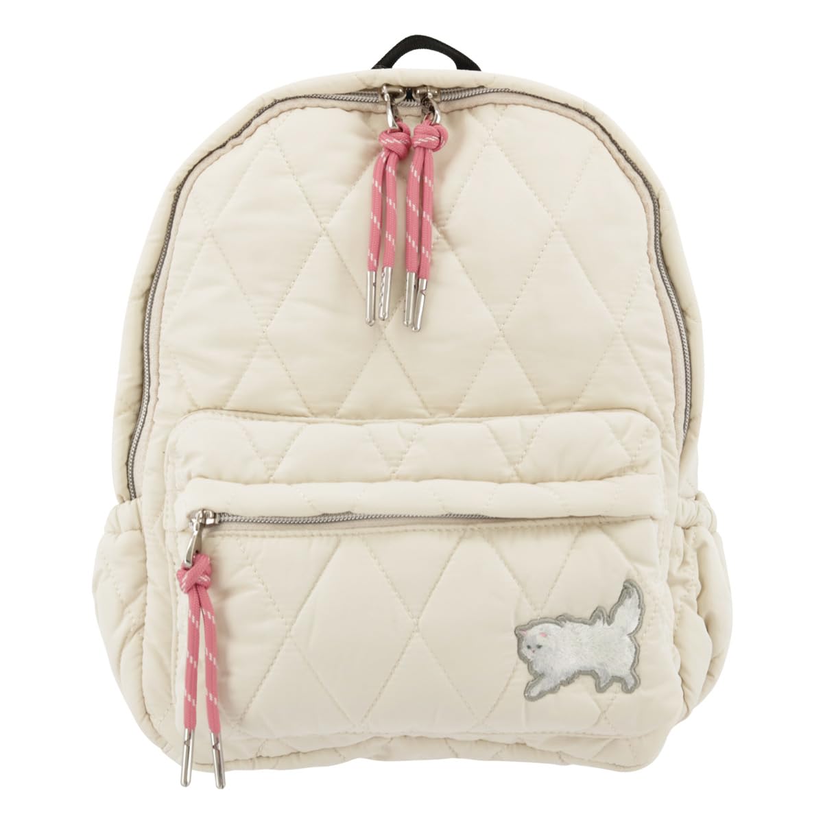 Paul Joe Accessories Quilted Backpack with Embroidered Cat Ivory & PJA-B1094 Design, слонова кістка
Paul Joe Accessories Quilted Backpack with Embroidered Cat Ivory & PJA-B1094 Design, слонова кістка