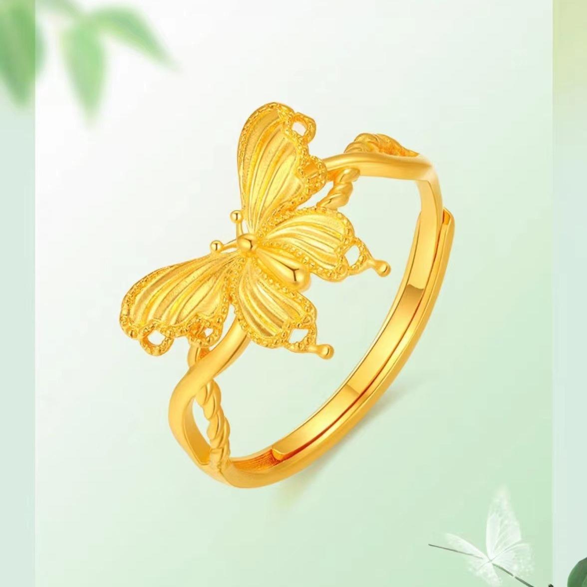 Golden Butterfly Jewelry Set: Vibrant Gold Butterflies Necklace, Bracelet, and Ring - Perfect Qixi or Valentine s Day Gift
Golden Butterfly Jewelry Set: Vibrant Gold Butterflies Necklace, Bracelet, and Ring - Perfect Qixi or Valentine s Day Gift