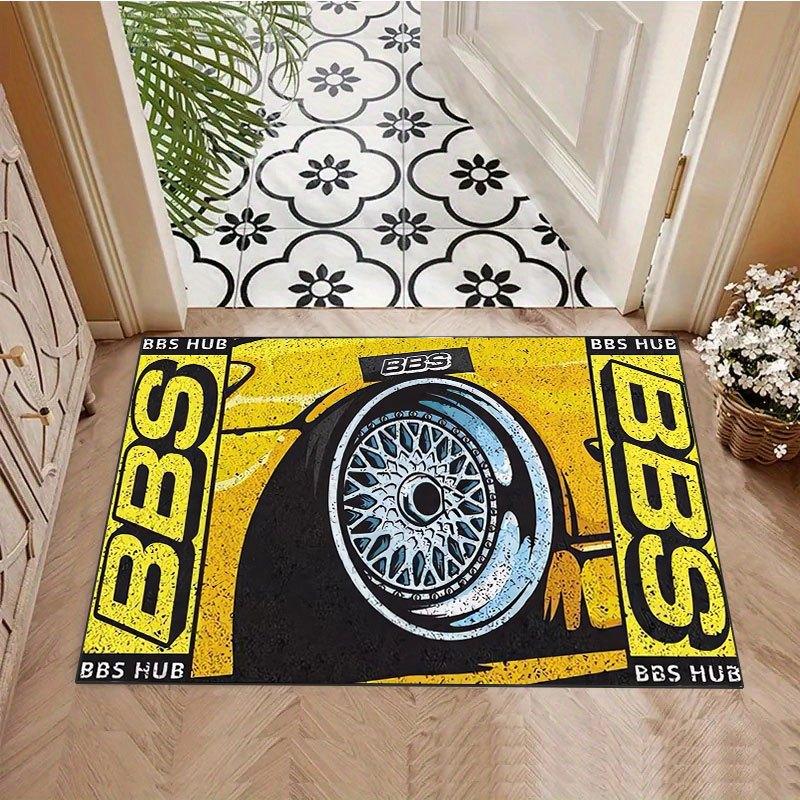 Vintage Wheel Doormat Yellow Black Rim Print NonSlip Floor Mat for Entryway Garage Car Lover Home Decor Home Welcome Mat 40x60cm
Vintage Wheel Doormat Yellow Black Rim Print NonSlip Floor Mat for Entryway Garage Car Lover Home Decor Home Welcome Mat 40x60cm