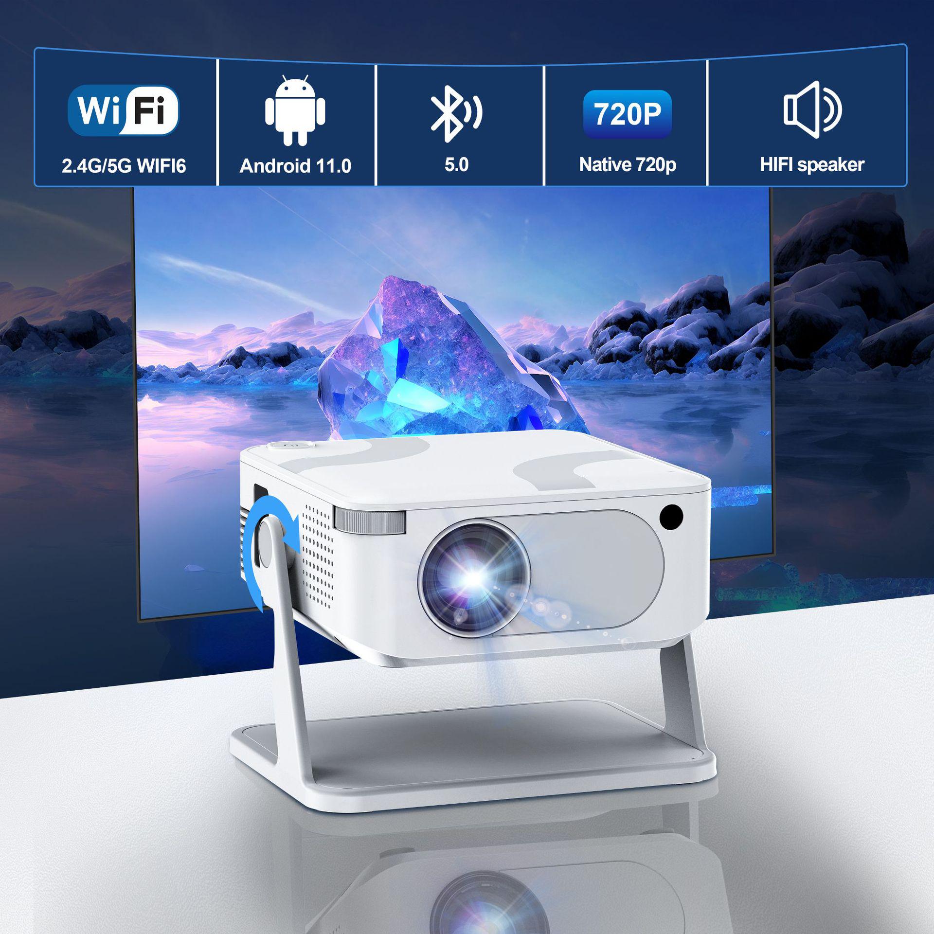 4K Ultra HD Smart Projector for Home & Business: Direct Phone Connection & Day Use
4K Ultra HD Smart Projector for Home & Business: Direct Phone Connection & Day Use