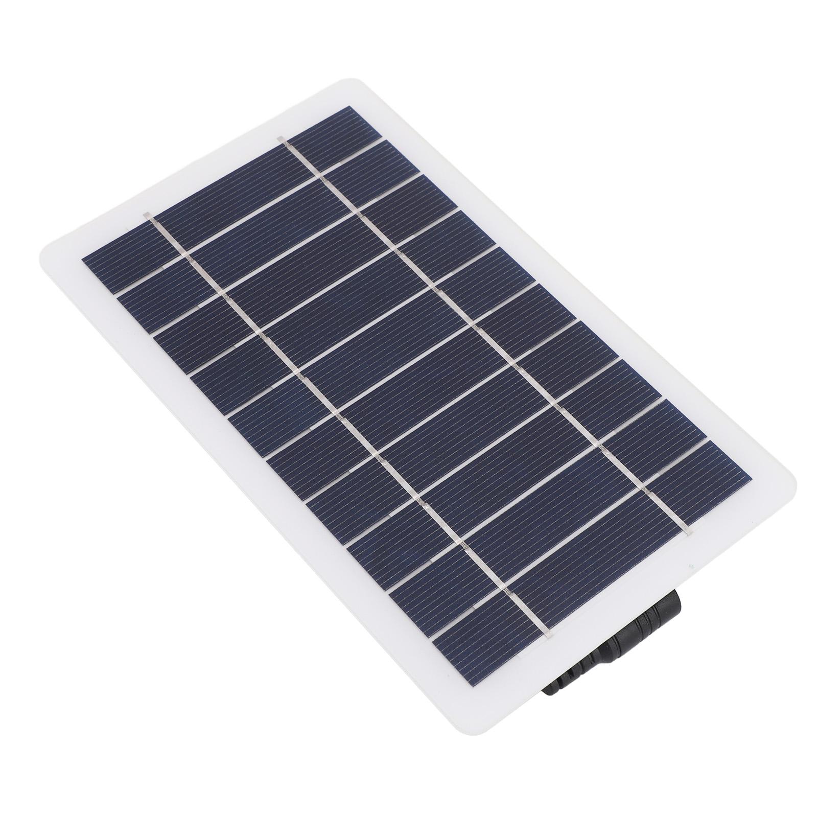 5W Solar Panel DC Female Monocrystalline Portable Small Solar Charging Panel for Laptop Radio
5W Solar Panel DC Female Monocrystalline Portable Small Solar Charging Panel for Laptop Radio