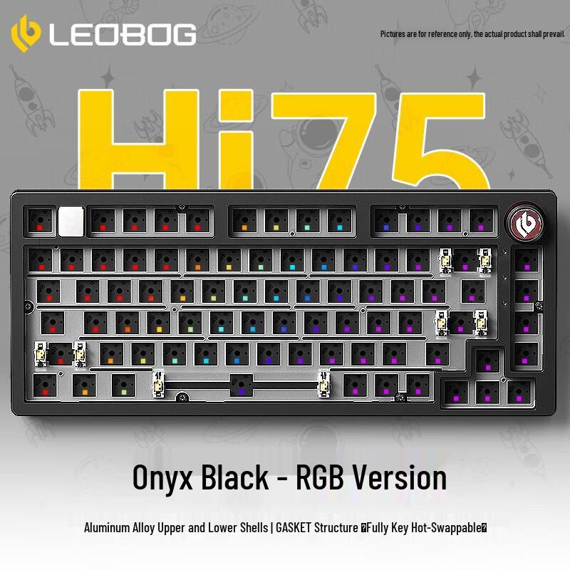LEOBOG Hi75 Кастомний дротовий механічний набір для клавіатури
LEOBOG Hi75 Кастомний дротовий механічний набір для клавіатури