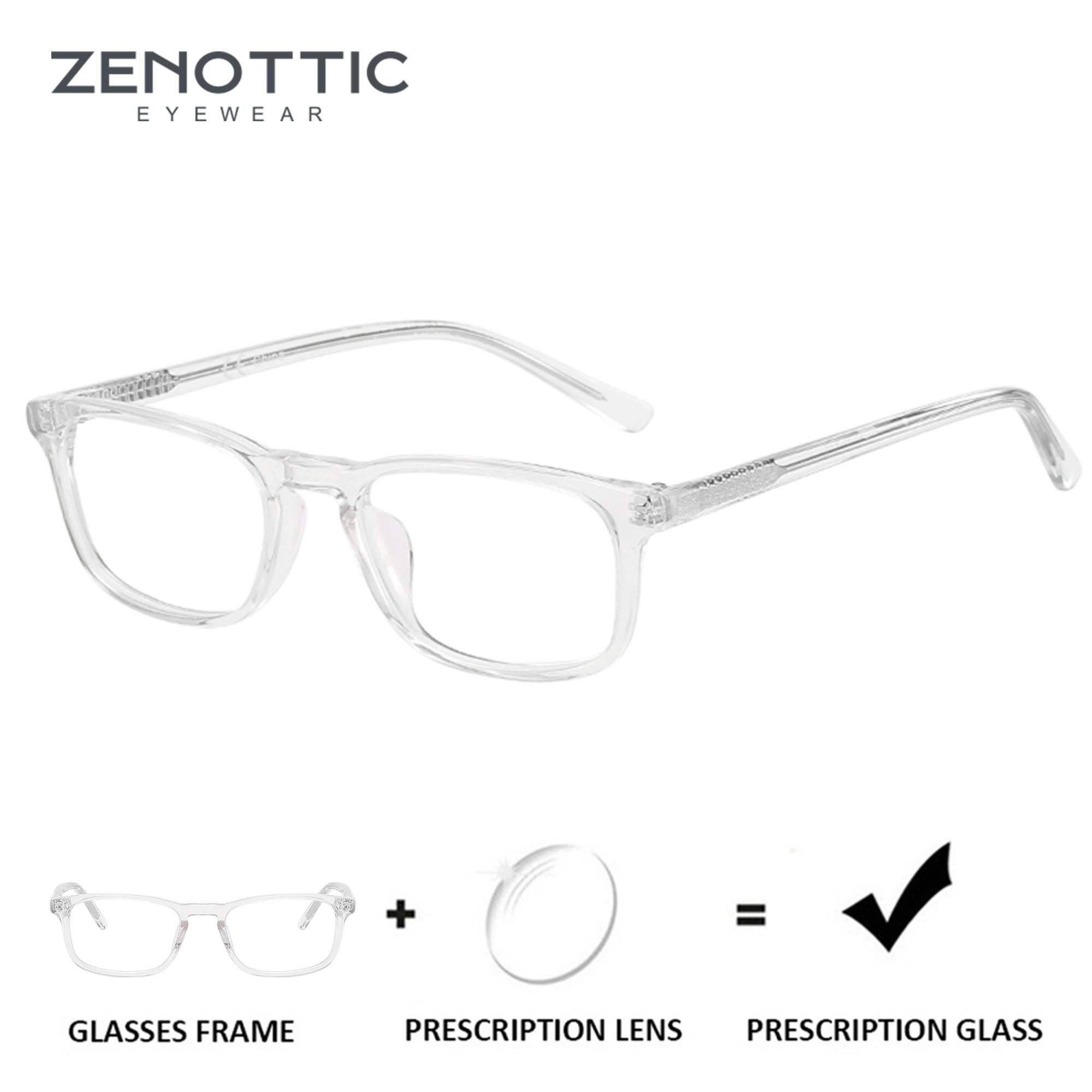 ZENOTTIC Fashion Rectangle Prescription Eyeglasses Myopia Spectacle Photochromic Optical Glasses for Men Women Single Version&1.56&None чорний
ZENOTTIC Fashion Rectangle Prescription Eyeglasses Myopia Spectacle Photochromic Optical Glasses for Men Women Single Version&1.56&None чорний