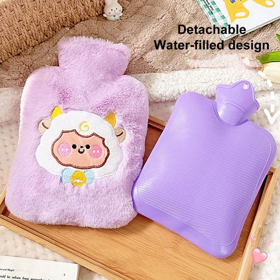 Yousheng 500ML/1000ML Hot Water Bottle Cute Hand Warmer Portable Cartoon Plush Hot Warmer Bag for Home Office School
Yousheng 500ML/1000ML Hot Water Bottle Cute Hand Warmer Portable Cartoon Plush Hot Warmer Bag for Home Office School