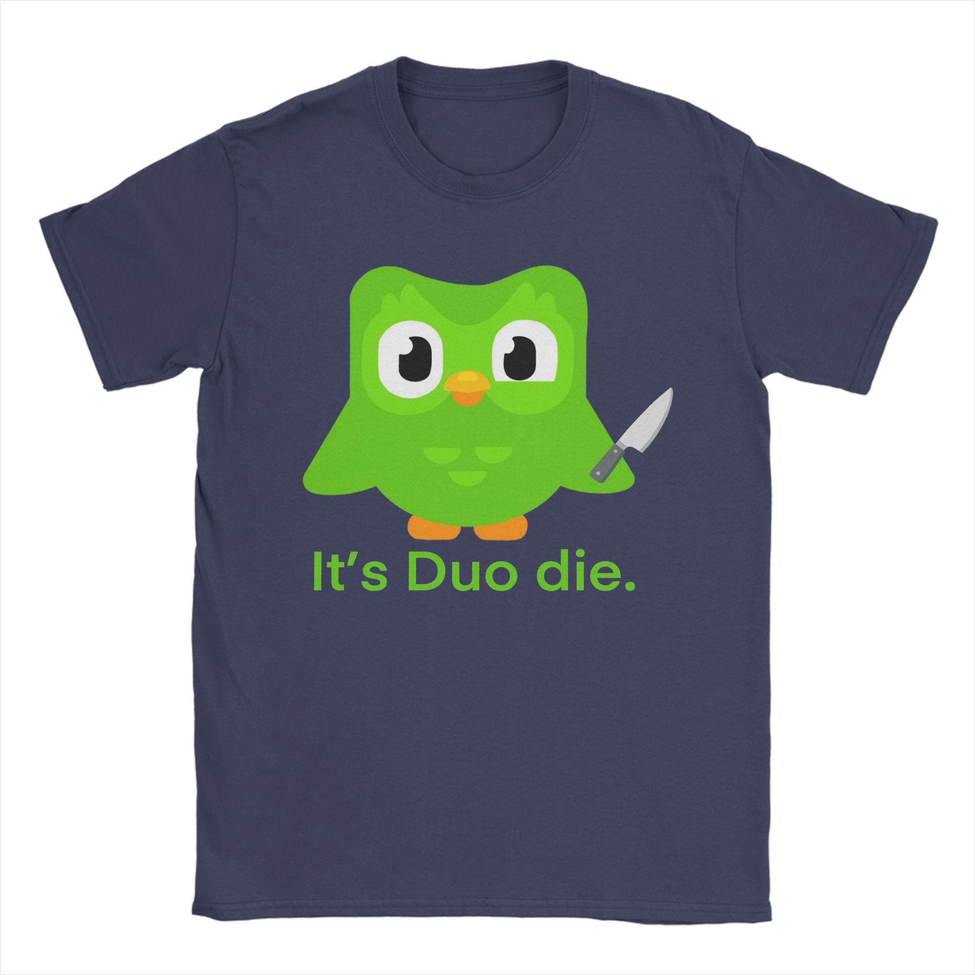 Смішний мем з Duolingo (2) Футболка чоловіча вінтажна бавовняна футболка з коротким рукавом та о-подібним вирізом, одяг плюс розмір XL
Смішний мем з Duolingo (2) Футболка чоловіча вінтажна бавовняна футболка з коротким рукавом та о-подібним вирізом, одяг плюс розмір XL