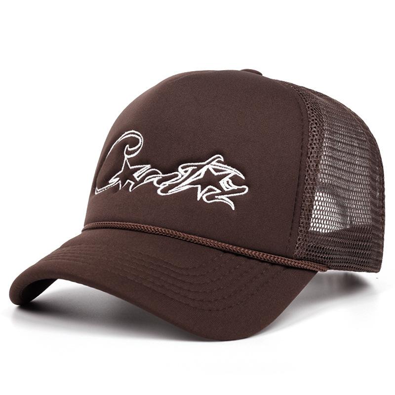 American Letter Embroidered Sun Hat Couple Mesh Breathable Duck Tongue Hat Truck Hat Versatile Baseball Hat
American Letter Embroidered Sun Hat Couple Mesh Breathable Duck Tongue Hat Truck Hat Versatile Baseball Hat