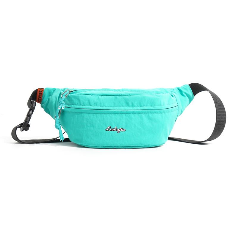 Unisex Waist Pack Compact Nylon Fanny Pack with Adjustable Strap and Zipper Closure бірюзові зелений колір
Unisex Waist Pack Compact Nylon Fanny Pack with Adjustable Strap and Zipper Closure бірюзові зелений колір