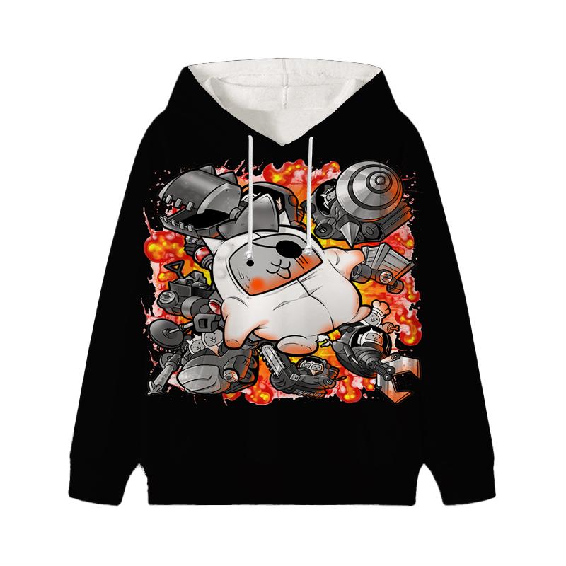 The Battle Cats Дитячі толстовки Дитячий пуловер Повсякденний одяг Дитяча дівчинка Хлопчик Мультфільм Kawaii Топи Світшоти 160 синій
The Battle Cats Дитячі толстовки Дитячий пуловер Повсякденний одяг Дитяча дівчинка Хлопчик Мультфільм Kawaii Топи Світшоти 160 синій