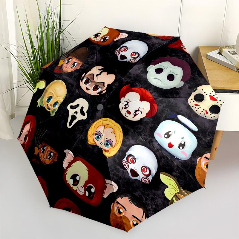 1pc Halloween Horror Icons Umbrella with Plastic Handle,Suitable for All Seasons Home Travel Outdoor UmbrellaM1397
1pc Halloween Horror Icons Umbrella with Plastic Handle,Suitable for All Seasons Home Travel Outdoor UmbrellaM1397