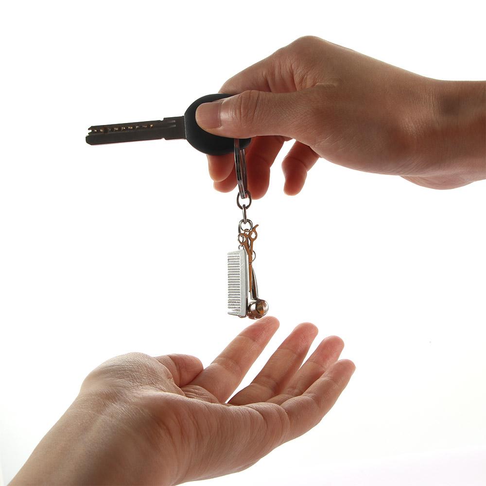 Keychain Key Ornaments Hair Dryer Keychain Scissors Pendants Comb Barber Shop Tools Key Ring золотий
Keychain Key Ornaments Hair Dryer Keychain Scissors Pendants Comb Barber Shop Tools Key Ring золотий