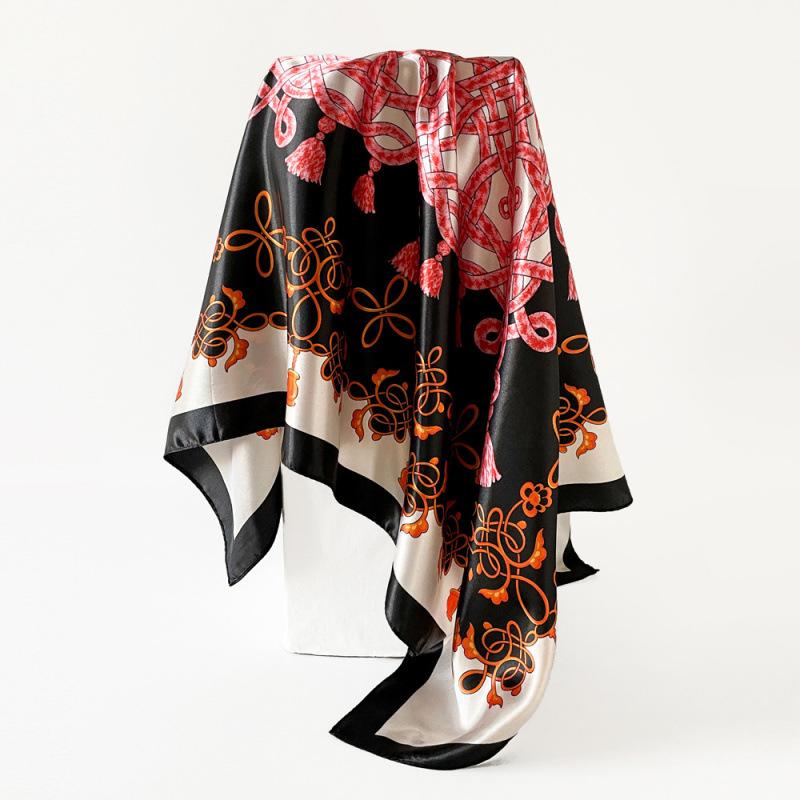 Модный 90 см шелковый шарф женский шарф-тюрбан новый масляный рисунок шарф атласный большой квадратный шарф 90*90cm
Модный 90 см шелковый шарф женский шарф-тюрбан новый масляный рисунок шарф атласный большой квадратный шарф 90*90cm