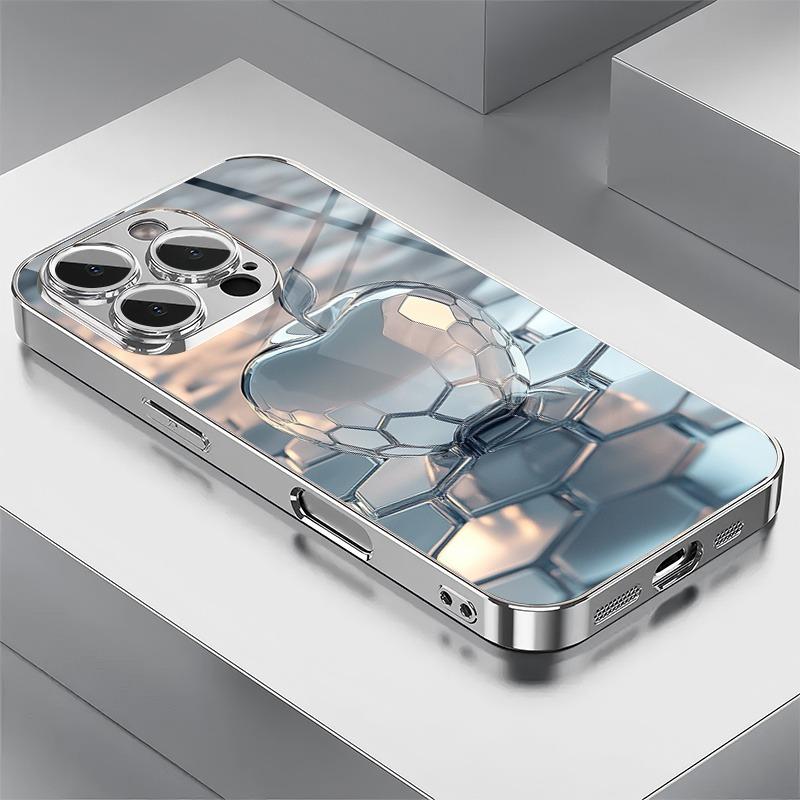Honeycomb Silver For Apple Pattern Glass Electroplated Phone Case For iPhone 17 16 15 14 13 12 11 Pro Max Plus 16E 17 Air Cover iPhone 16 Pro Max
Honeycomb Silver For Apple Pattern Glass Electroplated Phone Case For iPhone 17 16 15 14 13 12 11 Pro Max Plus 16E 17 Air Cover iPhone 16 Pro Max