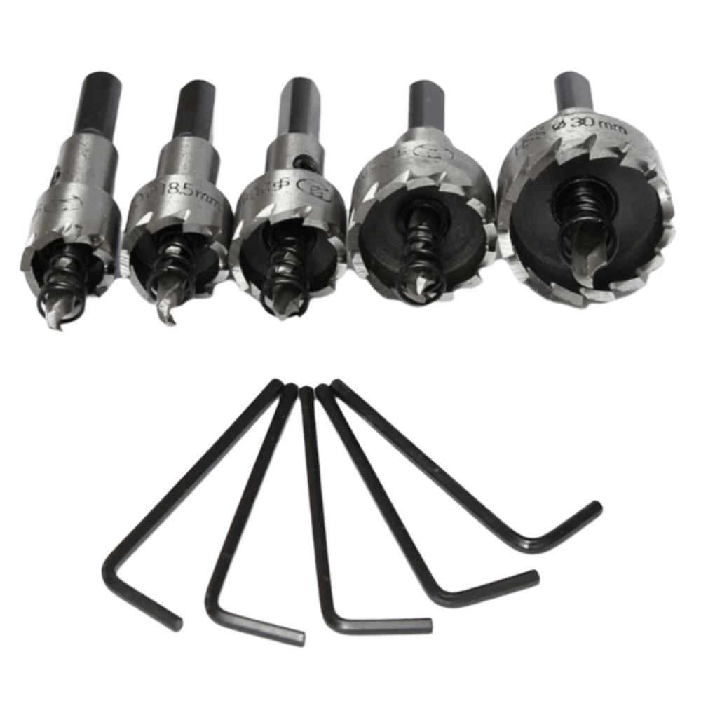 5pcs Durable Stainless Steel Stainless Steel Cutter High Speed Stee 16-30mm Size Hole Saw Cutter HSS Hole Saw Wood Working хакі
5pcs Durable Stainless Steel Stainless Steel Cutter High Speed Stee 16-30mm Size Hole Saw Cutter HSS Hole Saw Wood Working хакі