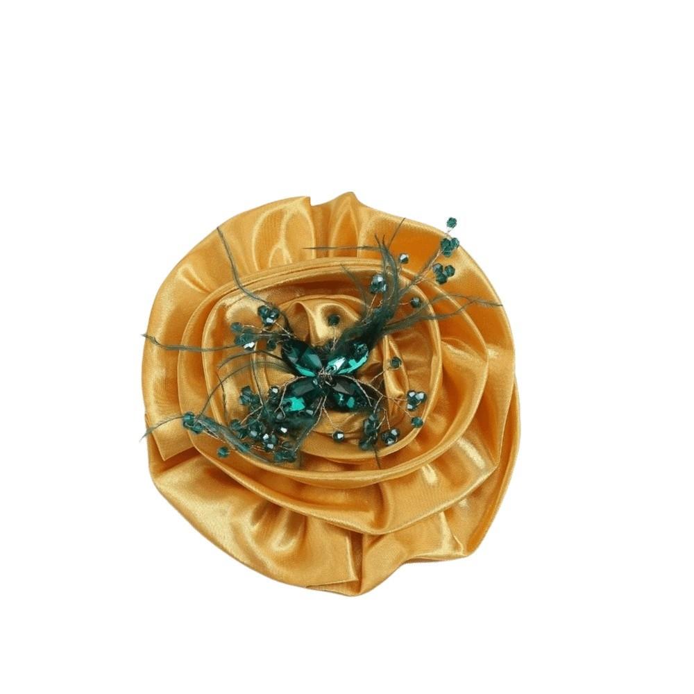 Soft Cloth Flower Brooch Shiny Rhinestone Pin Unique Women s Pin Accessories золотий
Soft Cloth Flower Brooch Shiny Rhinestone Pin Unique Women s Pin Accessories золотий