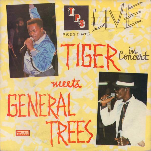 LP Record TIGER, GENERAL TREES - In Concert CSLP25 CSA Records 1987 UK Reggae, Ska & Dub Used
LP Record TIGER, GENERAL TREES - In Concert CSLP25 CSA Records 1987 UK Reggae, Ska & Dub Used