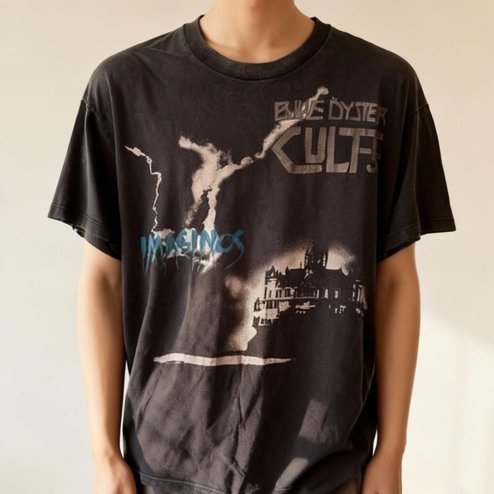 Vintage 1988 Blue Oyster Cult Band Black Unisex Tshirt Men Women NWT Unisex T-Shirt L
Vintage 1988 Blue Oyster Cult Band Black Unisex Tshirt Men Women NWT Unisex T-Shirt L