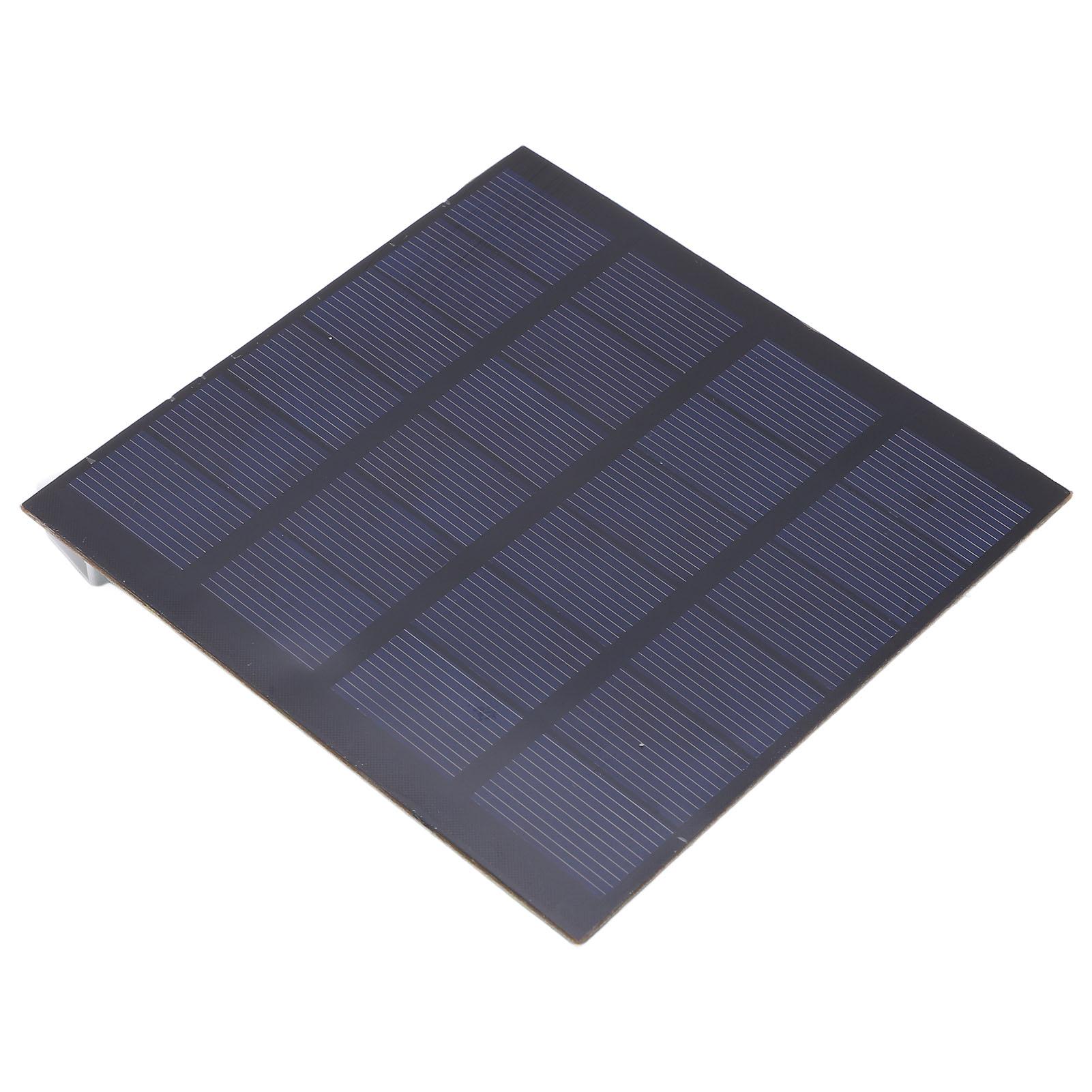 1.5W Solar Panel 6V High Conversion Rate Energy Saving High Stability Solar Charging Panel for DIY Solar Power Charger
1.5W Solar Panel 6V High Conversion Rate Energy Saving High Stability Solar Charging Panel for DIY Solar Power Charger