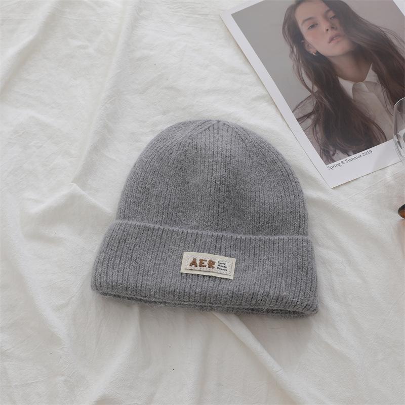 Корейская версия шапки-кролика из шерсти с утолщенной защитой лица и маленьких ушей, парная универсальная шапка-пуловер, вязаная шапка One Size
Корейская версия шапки-кролика из шерсти с утолщенной защитой лица и маленьких ушей, парная универсальная шапка-пуловер, вязаная шапка One Size