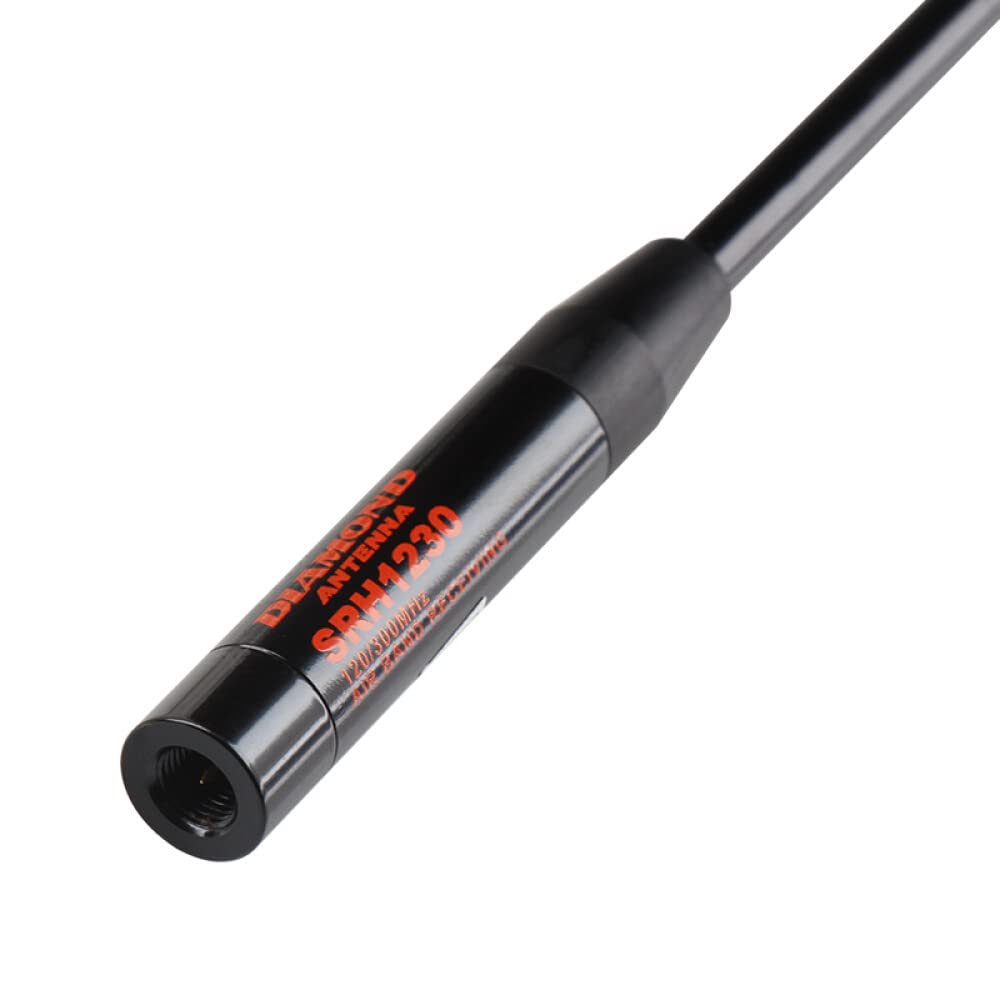 Daiichi Denpa Kogyo Diamond airband reception handy antenna SMA type connector SRH1230 120/300MHz
Daiichi Denpa Kogyo Diamond airband reception handy antenna SMA type connector SRH1230 120/300MHz