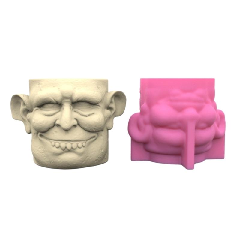 3D форма для цветочных горшков, силиконовая форма для бетона, странная форма лица, силиконовая форма для вазы для изготовления бетонного цветочного горшка
3D форма для цветочных горшков, силиконовая форма для бетона, странная форма лица, силиконовая форма для вазы для изготовления бетонного цветочного горшка