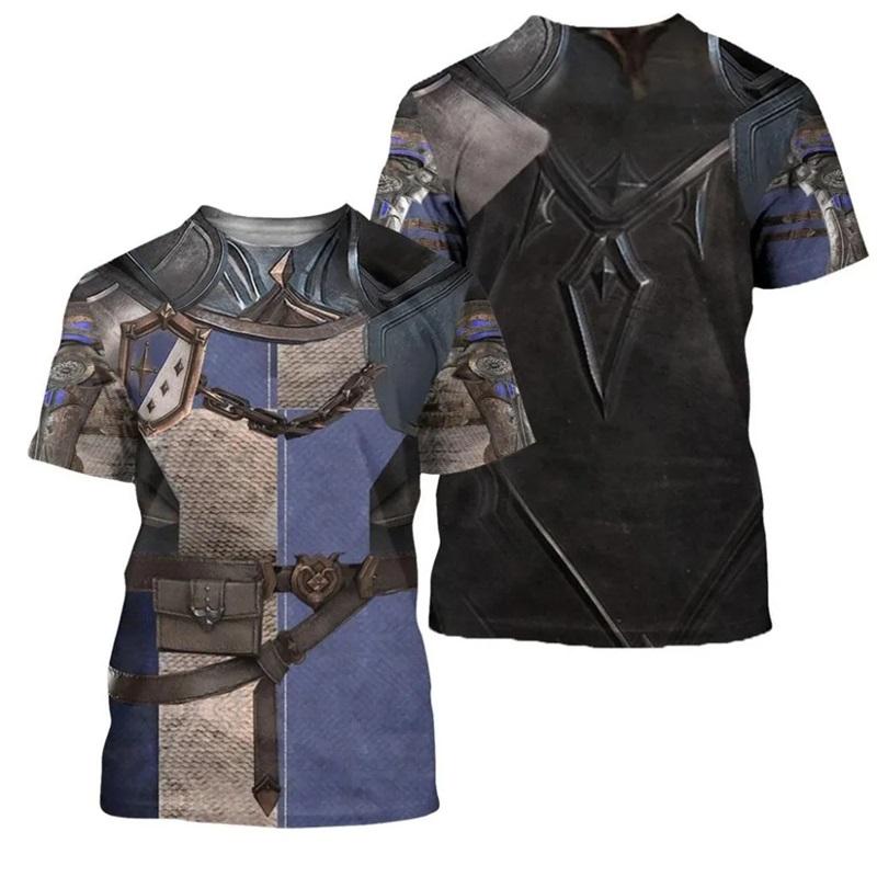 3D Print Knight Medieval Armor Graphic T Shirt For Men Summer Casual Round Neck Short Sleeve Tshirts Men s Hip Hop Tshirts Top S
3D Print Knight Medieval Armor Graphic T Shirt For Men Summer Casual Round Neck Short Sleeve Tshirts Men s Hip Hop Tshirts Top S