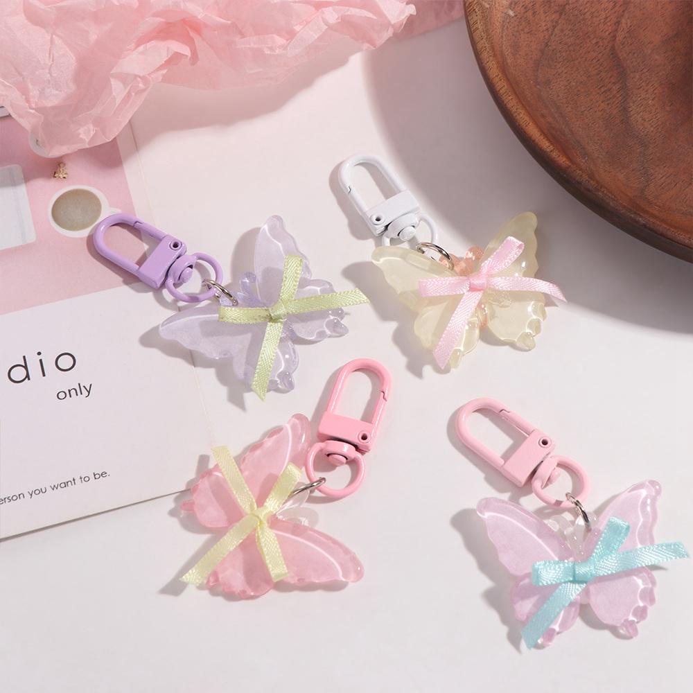 Resin Jelly Butterfly Pendant Sweet Ribbon Bow Keyring Kawaii Butterfly Keychain Car Key Pendant светло-розовый
Resin Jelly Butterfly Pendant Sweet Ribbon Bow Keyring Kawaii Butterfly Keychain Car Key Pendant светло-розовый