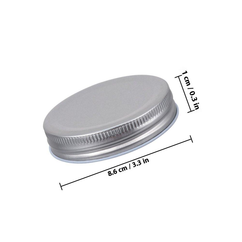 10Pcs Professional Reusable Jar Lids Iron Construction Sturdy Leakproof Sealing Covers for Glass Jars Fruits Candies Coffee Tea серебряный
10Pcs Professional Reusable Jar Lids Iron Construction Sturdy Leakproof Sealing Covers for Glass Jars Fruits Candies Coffee Tea серебряный