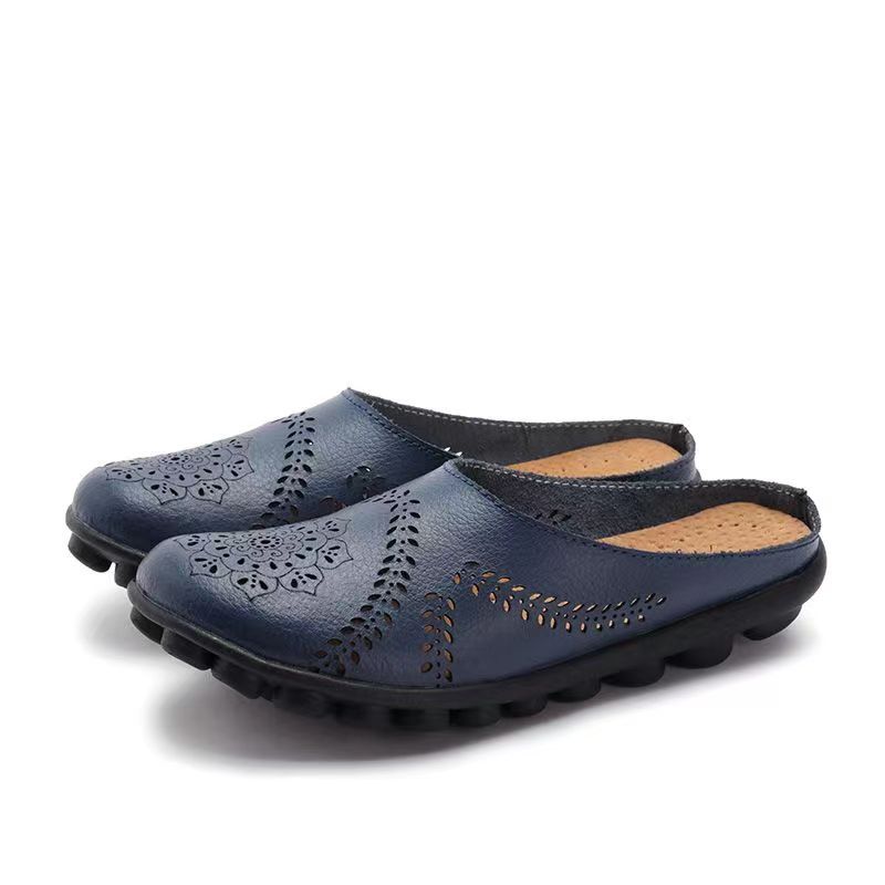 Женские туфли с большими отверстиями, из коровьей кожи, удобные, нескользящие, полые шлепанцы, обувь для мамы, повседневные домашние туфли Дуду, женские туфли-одиночки 37 темно-синий
Женские туфли с большими отверстиями, из коровьей кожи, удобные, нескользящие, полые шлепанцы, обувь для мамы, повседневные домашние туфли Дуду, женские туфли-одиночки 37 темно-синий