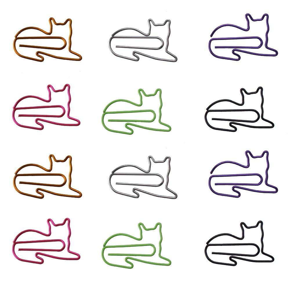 20/30PCS Cute Bookmark Animal Paper Clamps File Clip Cat Shaped Paper Clips Office/School 20PCS
20/30PCS Cute Bookmark Animal Paper Clamps File Clip Cat Shaped Paper Clips Office/School 20PCS