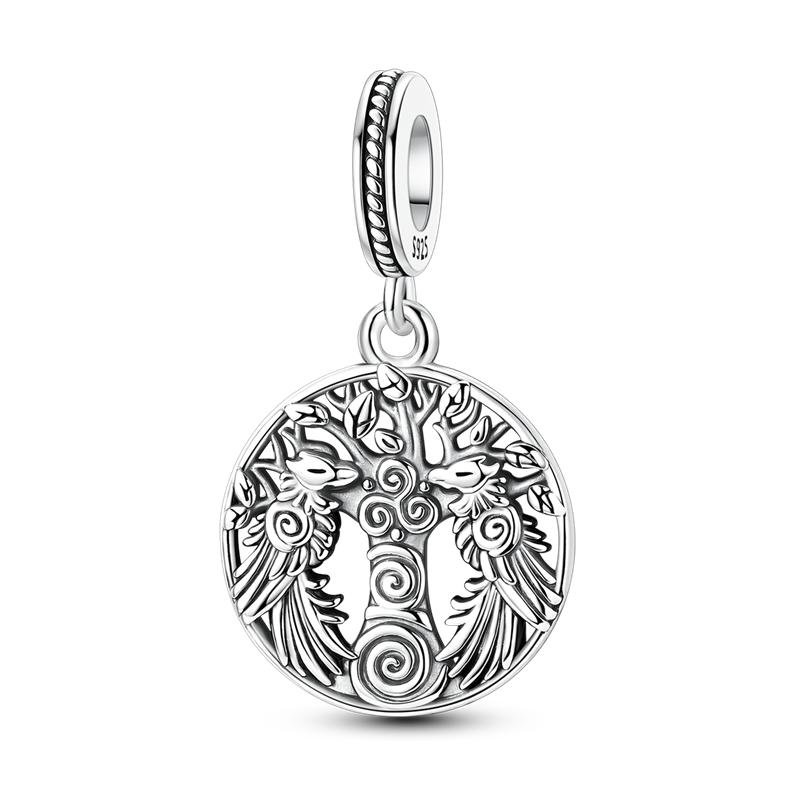 925 Silver Tree of Life Dangle Charms Family Infinity & Chakra Stones Beads Fit Bracelets Family Jewelry Gift for Women
925 Silver Tree of Life Dangle Charms Family Infinity & Chakra Stones Beads Fit Bracelets Family Jewelry Gift for Women