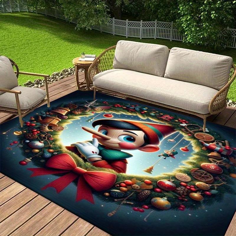 1pc Disney Pinocchio Pattern Area Rug Soft Flannel Floor Mat for Living Room, Bedroom, Kitchen, Sofa Coffee Table Floor Mat, Machine Washable 60cm by 90cm
1pc Disney Pinocchio Pattern Area Rug Soft Flannel Floor Mat for Living Room, Bedroom, Kitchen, Sofa Coffee Table Floor Mat, Machine Washable 60cm by 90cm
