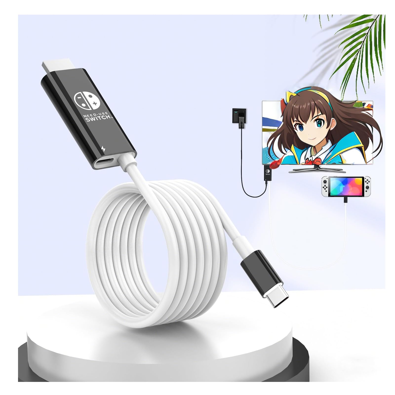 Switch Dock HDMI Conversion Adapter Switch TV Output TV Connection Cable Lightweight and Compact Easy to Carry Compatible with Game HDMI Conversion
Switch Dock HDMI Conversion Adapter Switch TV Output TV Connection Cable Lightweight and Compact Easy to Carry Compatible with Game HDMI Conversion