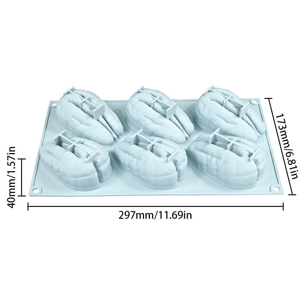 6 Cavity Nuts Silicone Mold Food Grade Silicone Heat Resistant Pistachio Baking Mold Flexible BPA Free French Pastry Mold
6 Cavity Nuts Silicone Mold Food Grade Silicone Heat Resistant Pistachio Baking Mold Flexible BPA Free French Pastry Mold