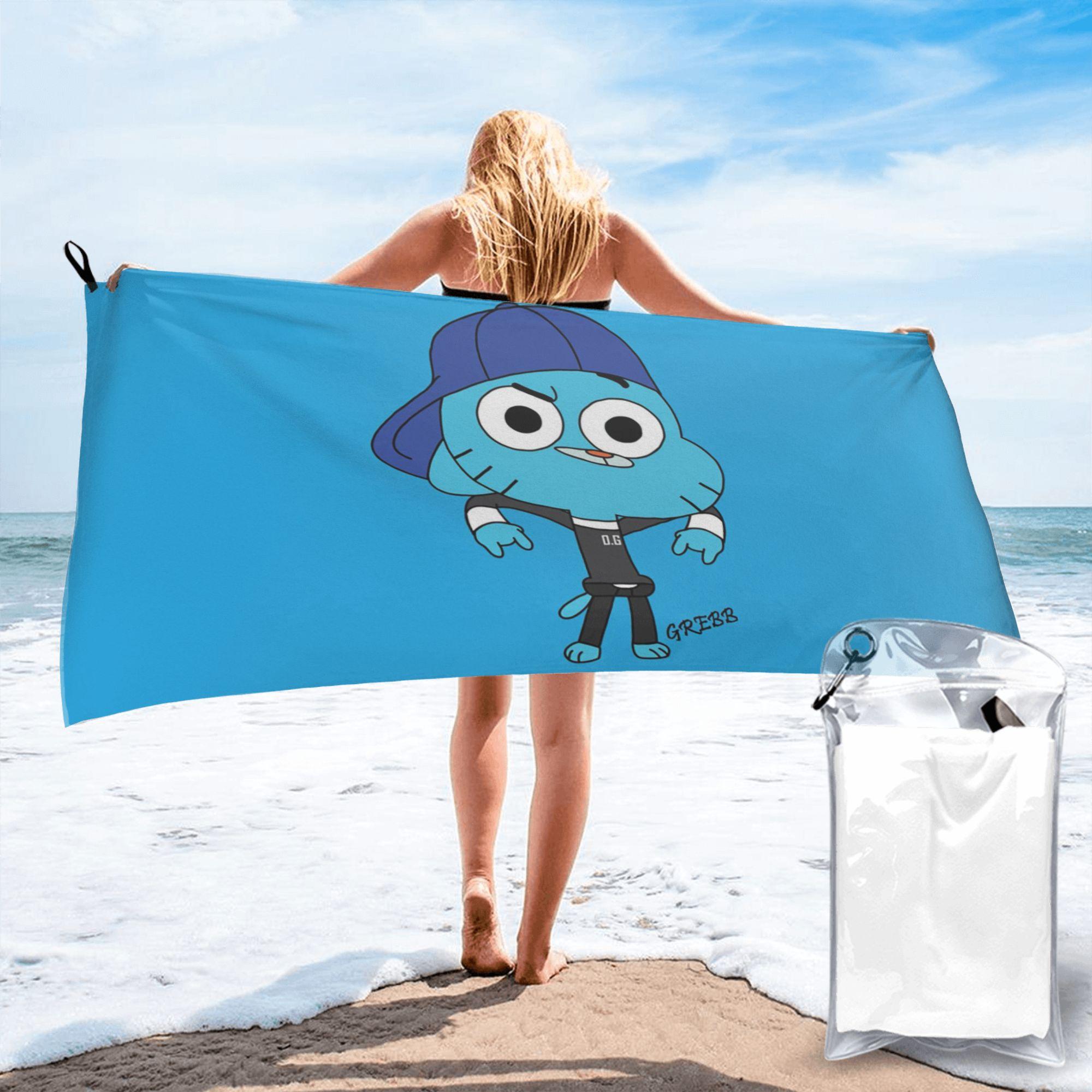 Gumball Watterson The Amazing World Of Gumball Anime Beach Towel Soft Microfiber Quick Dry Absorbent Quick Towels For Bath W40*H60(CM)
Gumball Watterson The Amazing World Of Gumball Anime Beach Towel Soft Microfiber Quick Dry Absorbent Quick Towels For Bath W40*H60(CM)