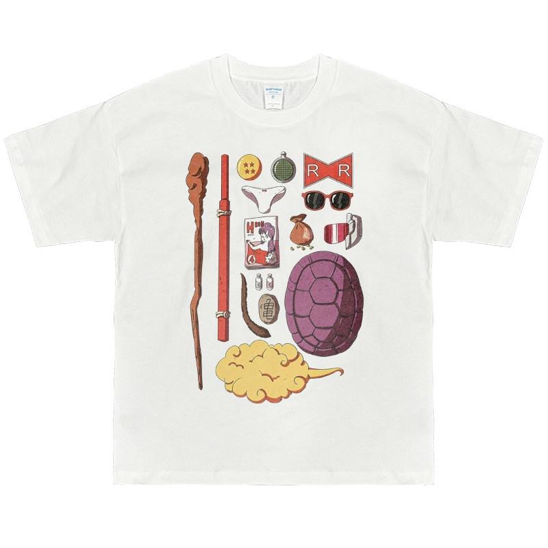 Iconic Items Dragon Ball TShirt Printed Crew Neck Cotton Soft Comfy Oversized Trendy Casual Streetwear Fashion Tops S
Iconic Items Dragon Ball TShirt Printed Crew Neck Cotton Soft Comfy Oversized Trendy Casual Streetwear Fashion Tops S
