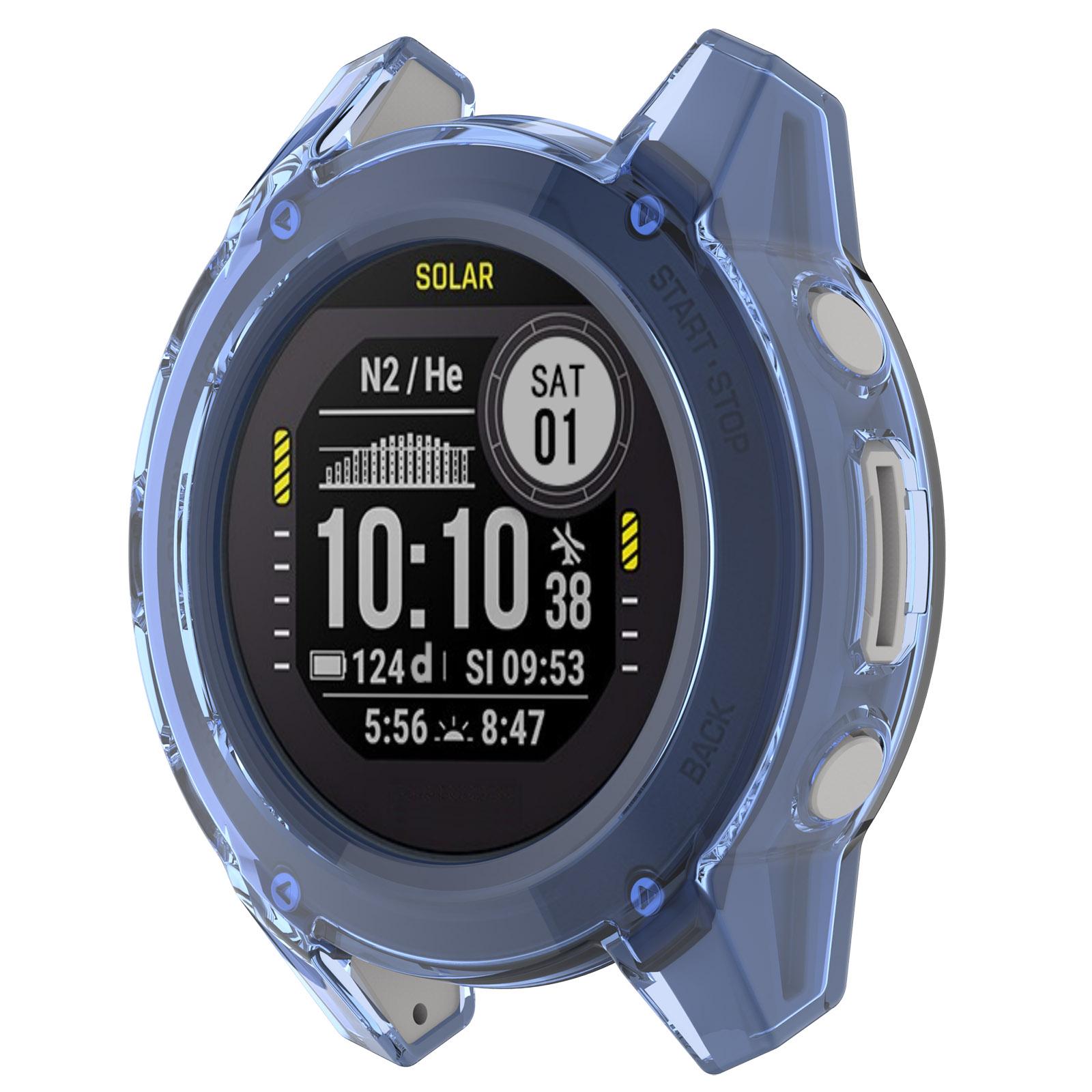 Protective Watch Case for Garmin Descent G2/G1/G1 Solar/G1 Solar Letel TPU Semi-Enclosed Cover Transparent Black
Protective Watch Case for Garmin Descent G2/G1/G1 Solar/G1 Solar Letel TPU Semi-Enclosed Cover Transparent Black
