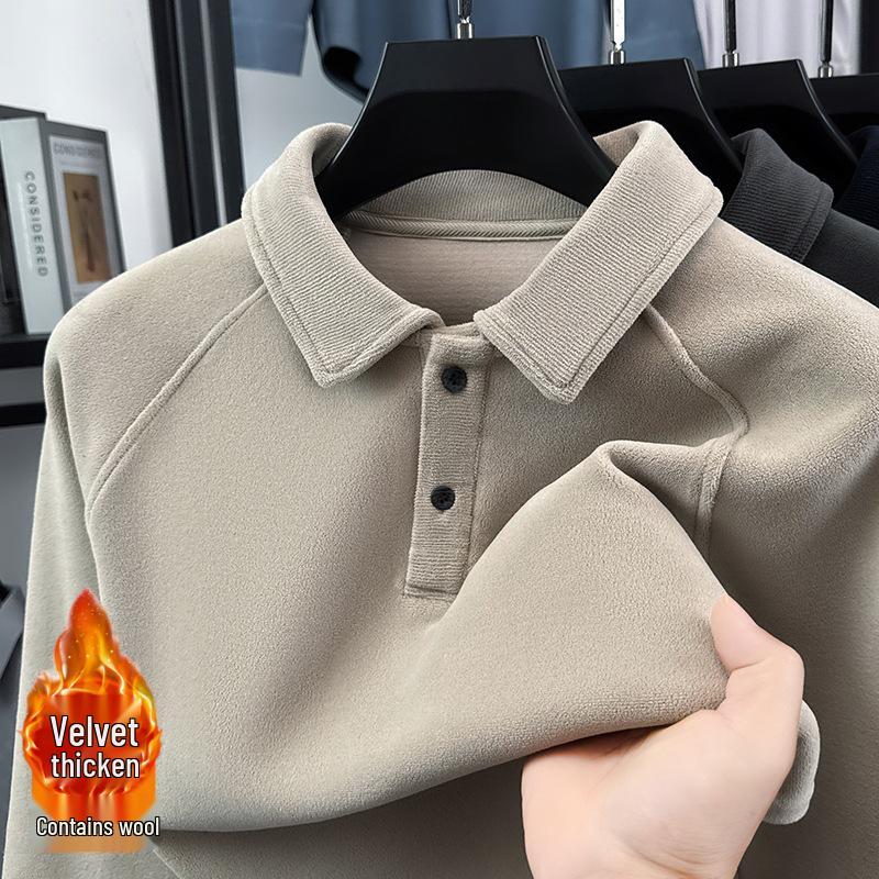 Men s High-Quality Wool Polo Hoodie - Autumn/Winter Long Sleeve, Loose Fit, Solid Color L бежевий
Men s High-Quality Wool Polo Hoodie - Autumn/Winter Long Sleeve, Loose Fit, Solid Color L бежевий