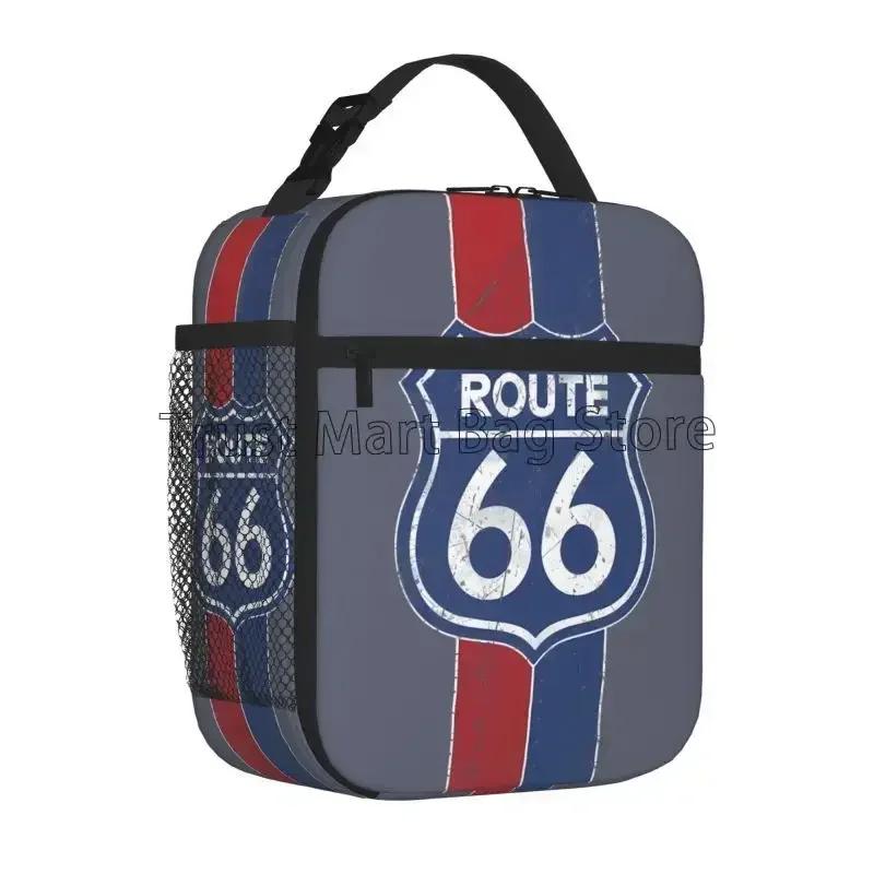 American Vintage Route 66 Print Thermal Lunch Bag Unisex Portable Reusable Insulated Lunch Box Bento Tote for Travel Work Picnic
American Vintage Route 66 Print Thermal Lunch Bag Unisex Portable Reusable Insulated Lunch Box Bento Tote for Travel Work Picnic
