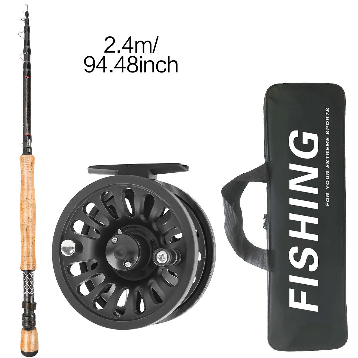 Вудковий набір для нахлистової ловлі з вудилищем 2,4/2,7 м, котушкою, волосінню, приманками та гачками.
Вудковий набір для нахлистової ловлі з вудилищем 2,4/2,7 м, котушкою, волосінню, приманками та гачками.