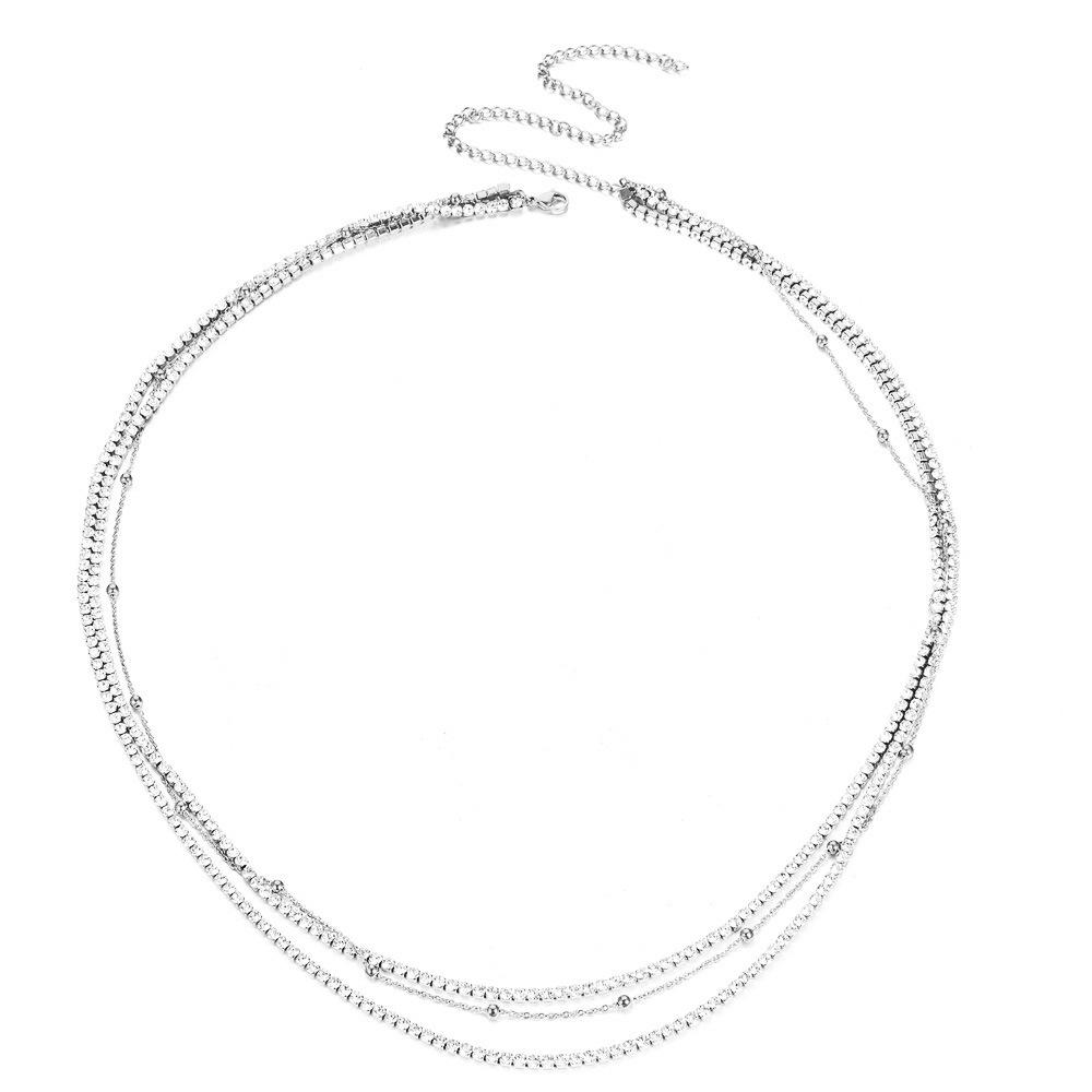 Japanese & Korean Beach-Style Sexy Multi-Layer Crystal Beaded Waist Chain for Beach Vacation 90cm
Japanese & Korean Beach-Style Sexy Multi-Layer Crystal Beaded Waist Chain for Beach Vacation 90cm