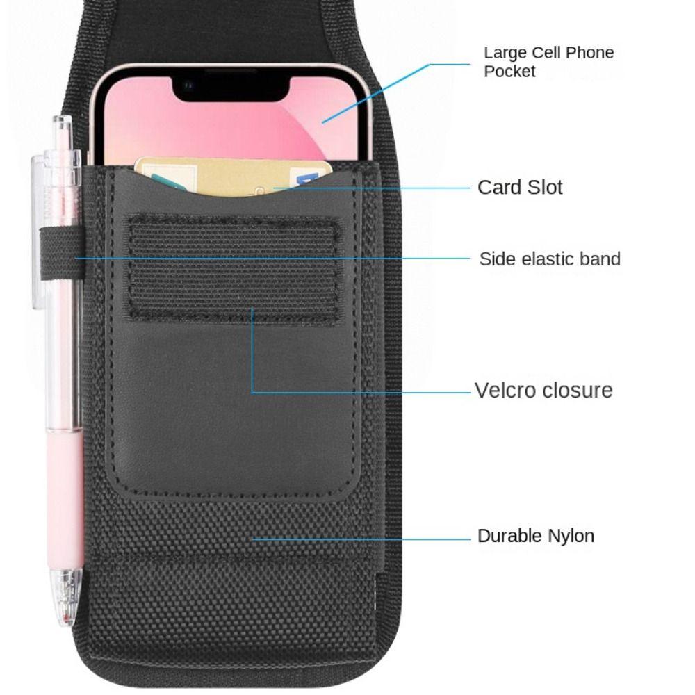 Vertical Mobile Phone Waist Bag With Belt Loop Waist Pouch Phone Holster Outdoor Horizontal-S
Vertical Mobile Phone Waist Bag With Belt Loop Waist Pouch Phone Holster Outdoor Horizontal-S