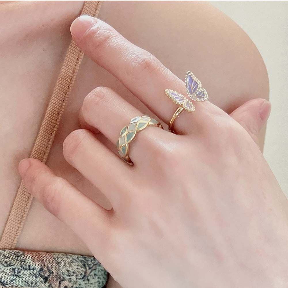 Pearl Drip Oil Butterfly Geometric Open Rings Finger Ring Korean Style Ring Knuckle Ring G
Pearl Drip Oil Butterfly Geometric Open Rings Finger Ring Korean Style Ring Knuckle Ring G